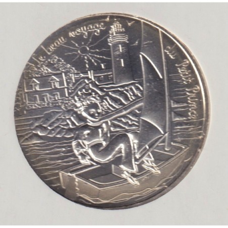 10 Euro 2016 - Le Petit Prince - N°13/24 - Fait de la voile - le beau voyage du Petit prince - argent