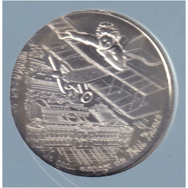 10 Euro 2016 - Le Petit Prince - N°16/24 - en avion - le beau voyage du Petit prince - argent