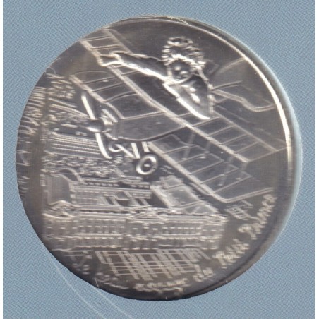 10 Euro 2016 - Le Petit Prince - N°16/24 - en avion - le beau voyage du Petit prince - argent