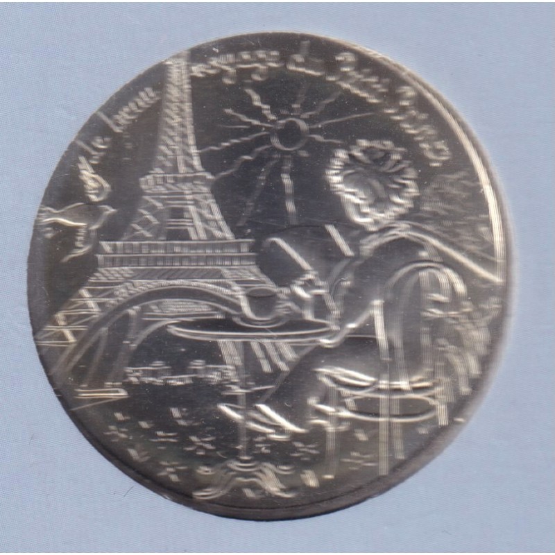 10 Euro 2016 - Le Petit Prince - N°17/24 - en terrasse à Paris - le beau voyage du Petit prince - argent
