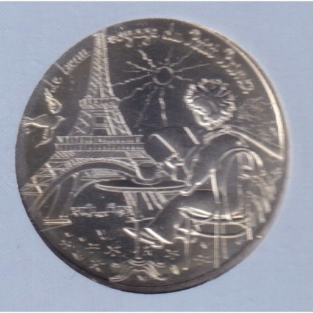 10 Euro 2016 - Le Petit Prince - N°17/24 - en terrasse à Paris - le beau voyage du Petit prince - argent