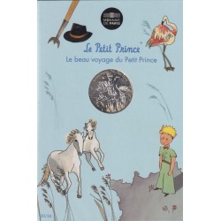 10 Euro 2016 - Le Petit Prince - N°20/24 - ballade en cheval - le beau voyage du Petit prince - argent