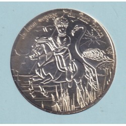 10 Euro 2016 - Le Petit Prince - N°20/24 - ballade en cheval - le beau voyage du Petit prince - argent 2