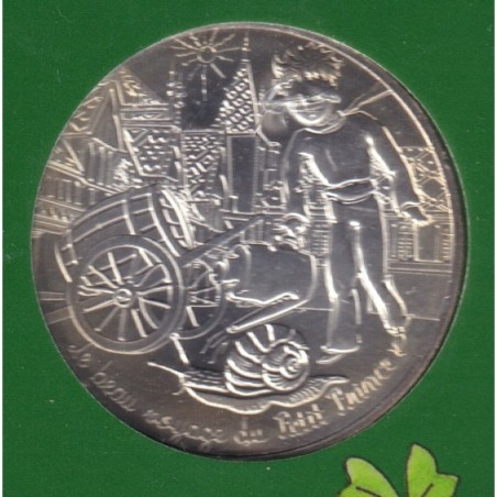 10 Euro 2016 - Le Petit Prince - N°21/24 - à la campagne - le beau voyage du Petit prince - argent