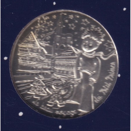 10 Euro 2016 - Le Petit Prince - N°23/24 - marché de noel - le beau voyage du Petit prince - argent