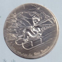 10 Euro 2016 - Le Petit Prince - N°24/24 - Fait de la luge - le beau voyage du Petit prince - argent 2