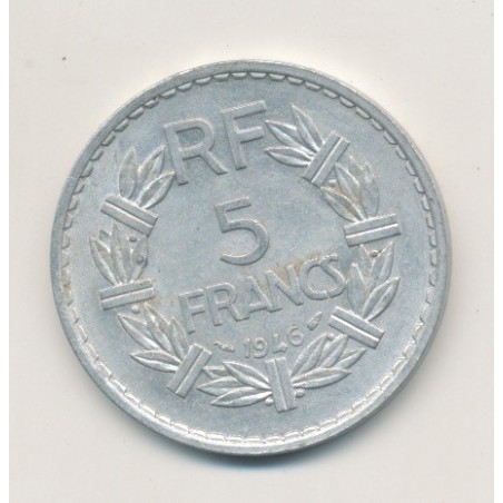 5 Francs Lavrillier - 1946
