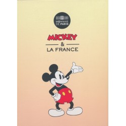 50 Euro 2018 - Mickey et la France - Mickey à l'université - argent 41g 0,900 - FDC 2