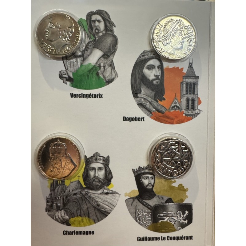 Collection complète - 20 x 10 Euro 2019 - Pièce d'histoire - argent