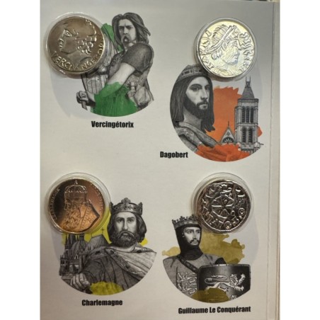 Collection complète - 20 x 10 Euro 2019 - Pièce d'histoire - argent