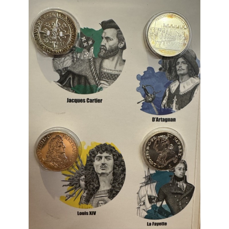 Collection complète - 20 x 10 Euro 2019 - Pièce d'histoire - argent