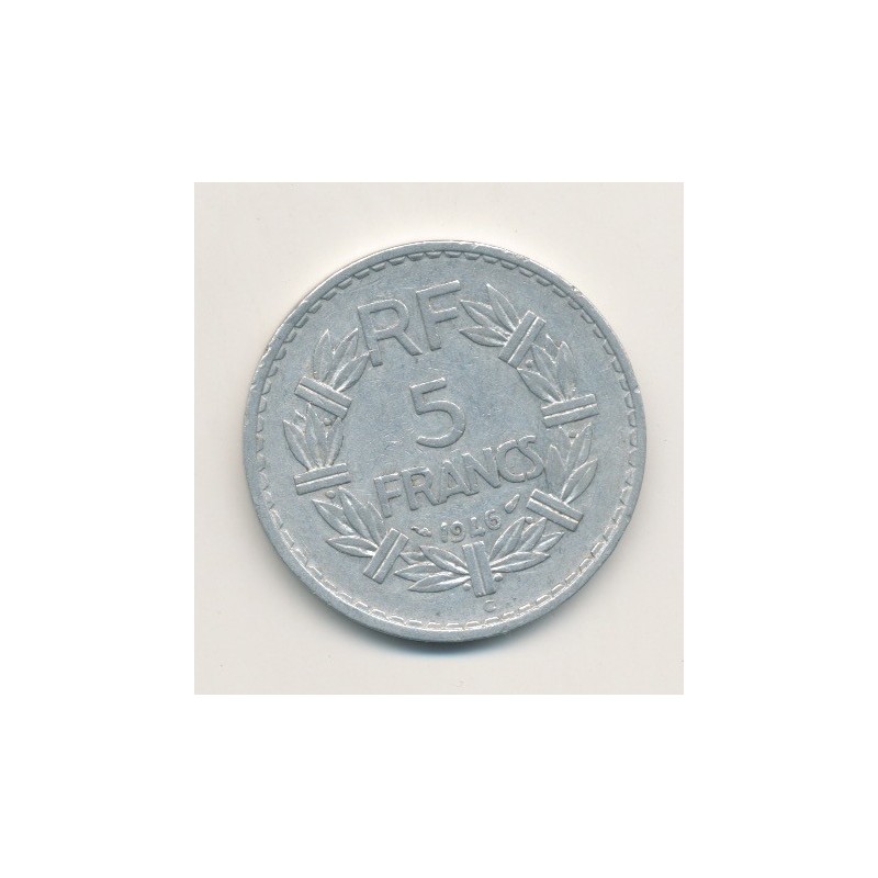 5 Francs Lavrillier - 1946 C