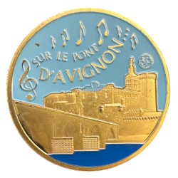 Dept84 - Sur le pont d'Avignon - Souvenirs et patrimoine - 34mm