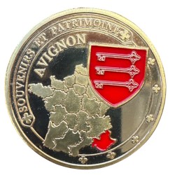 Dept84 - Sur le pont d'Avignon - Souvenirs et patrimoine - 34mm 2