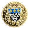 Dept50 - Medaille - Mont st michel - en couleur