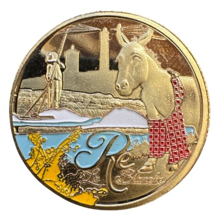 Dept17 - Ile de Ré - Ré la blanche et une en culotte - Souvenirs et patrimoine - 34mm