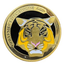 Dept17 - Fort boyard et tigre - Souvenirs et patrimoine - 34mm 2