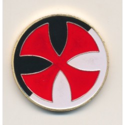 Medaille - Cavalier - croix - en couleur 2