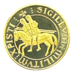 Medaille - Cavalier - croix - en couleur