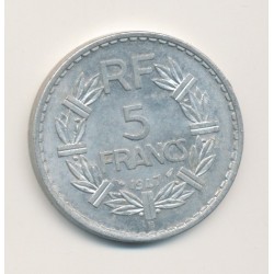 5 Francs Lavrillier - 1947 B - 9 fermé