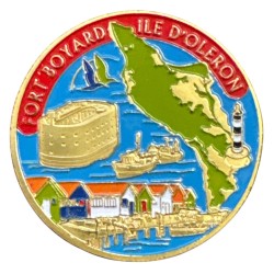 Dept17 - Fort boyard et iel d'oleron - Souvenirs et patrimoine - 34mm