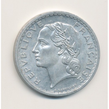 5 Francs Lavrillier - 1947 B - 9 fermé