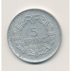 5 Francs Lavrillier - 1948 - 9 fermé