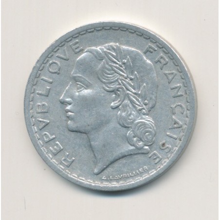 5 Francs Lavrillier - 1948 - 9 fermé