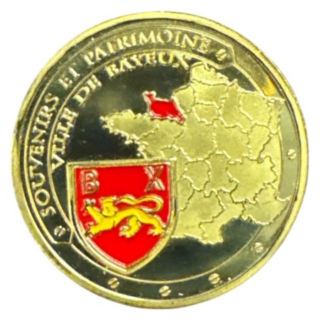 Dept14 - Tapisserie de bayeux - drakkar - Souvenirs et patrimoine - 34mm