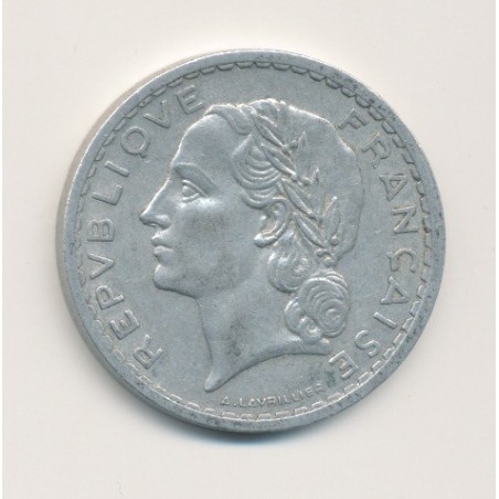 5 Francs Lavrillier - 1948 B - 9 ouvert