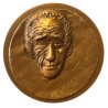 Médaille - André François - sculpteur - 1980 - cuivre 75mm - N°45/100 ex - SUP