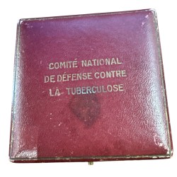 Médaille - Le baiser au soleil - défense contre la tuberculose - bronze 49mm - avec boite 2