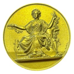 Médaille - Salon national Saintes 1974 - bronze 51mm - SUP