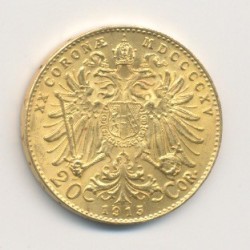 Autriche - 20 Corona 1915 - François Joseph I 2