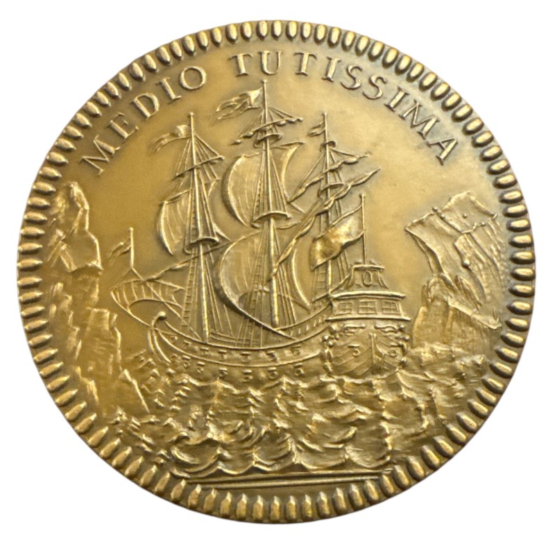 Médaille - Cinquantenaire du comité central des armateurs de France - 1903-1953 - bronze 73mm - TTB+