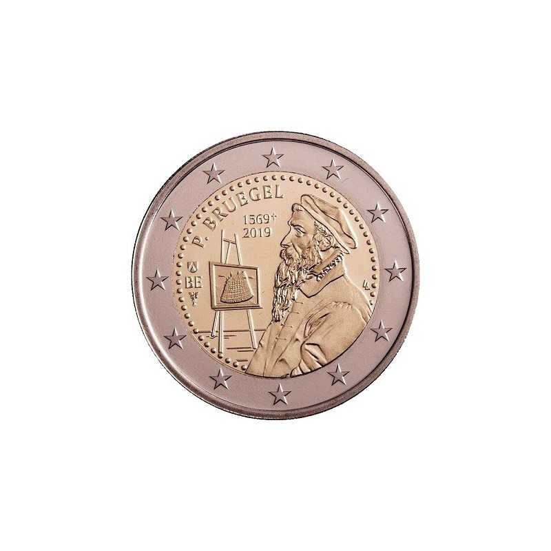2 Euro Belgique 2019 - Pieter Bruegel - sans coincard