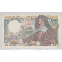 100 Francs Descartes - 15.05.1942 - TTB+