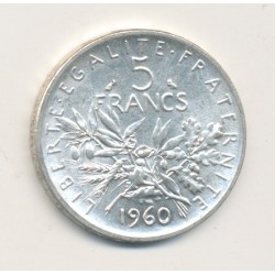 5 Francs Semeuse - 1960