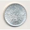 5 Francs Semeuse - 1960