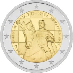 Croatie - 2 Euro 2025 - 1100 ans du Royaume de Croatie et le couronnement du roi Tomislav
