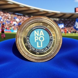 2 Euro couleur - Naples Champion d'Italie