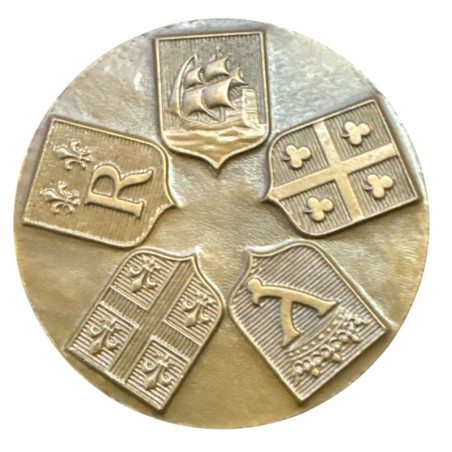 Médaille - Conseil général du puy de dôme - bronze 49,5mm - SUP
