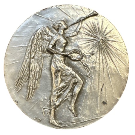 Médaille - Centenaire du sénat - 1875-1975 - argent 77g - TTB+