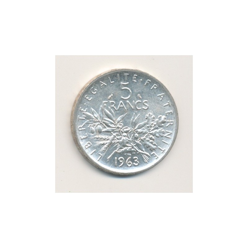 5 Francs Semeuse - 1963