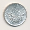 5 Francs Semeuse - 1963