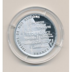 Médaille - Languedoc-roussillon - argent 20g - Trésors de nos régions - 7.500 ex - 34mm - FDC 2