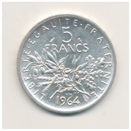 5 Francs Semeuse - 1964