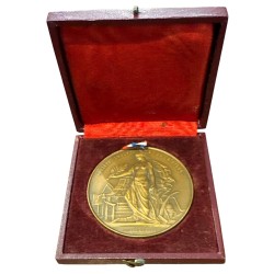 Médaille - Société industrielle de l'Aisne - 1937-52 - Sucrerie de Marle - bronze - 58mm - TTB+ 2