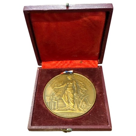 Médaille - Société industrielle de l'Aisne - 1937-52 - Sucrerie de Marle - bronze - 58mm - TTB+