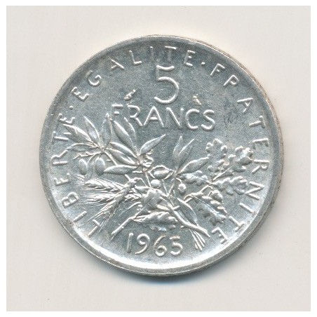 5 Francs Semeuse - 1965